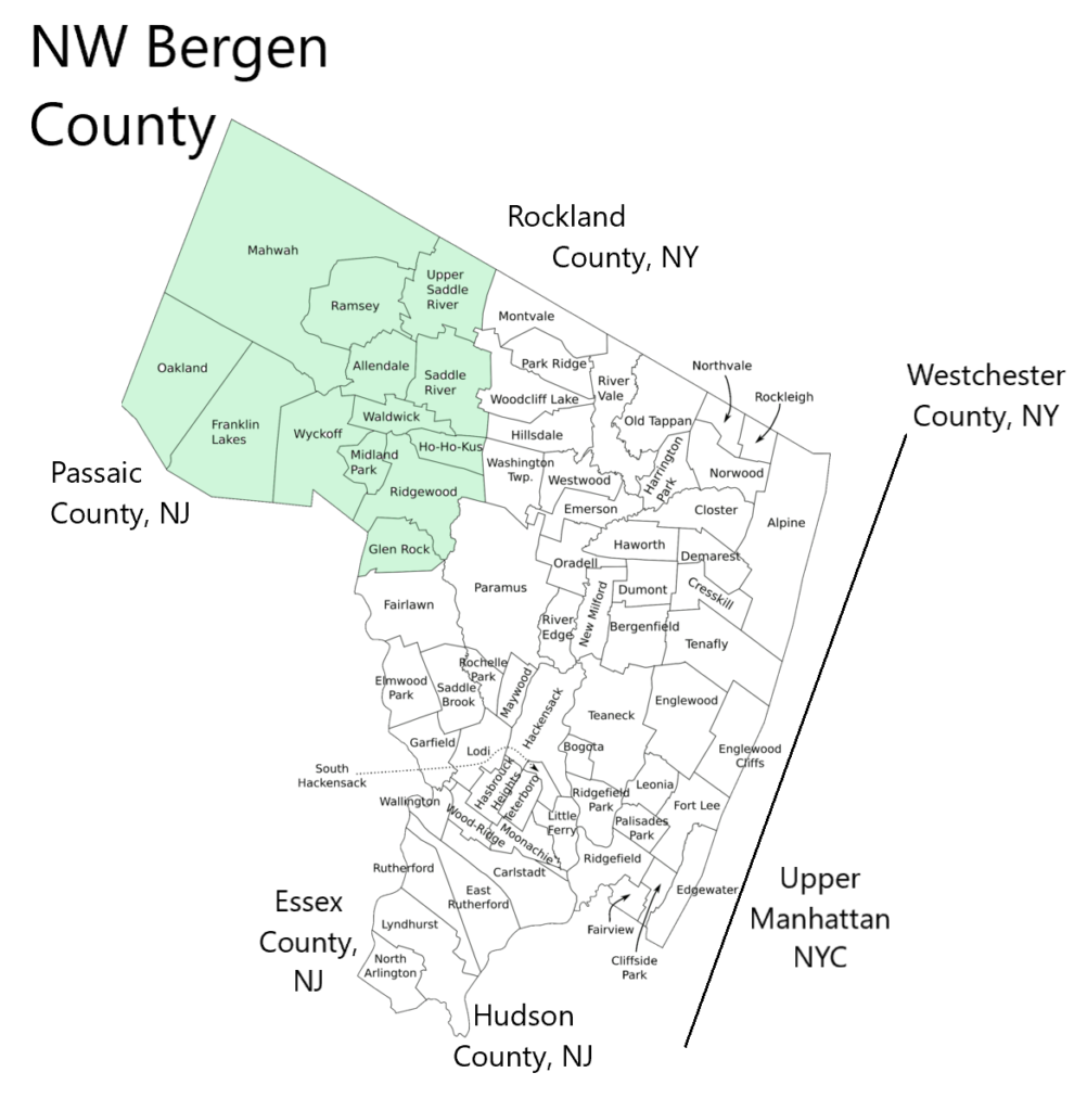 Bergen County Map Green 1 1002x1024 